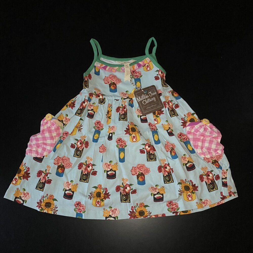 NWT Matilda Jane Pocket Full of Flowers Dress